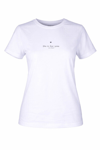trender Do It for You Print White Women's T-Shirt 26Yl71595010
