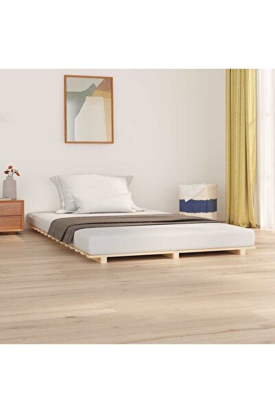 Concept Cadru de pat, 150x200 cm, lemn masiv de pin