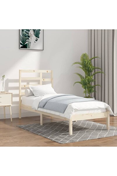 Concept Cadru de pat Single 3FT, 90x190 cm, lemn masiv