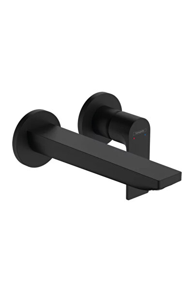 Hansgrohe Baterie lavoar incastrata Rebris E negru mat