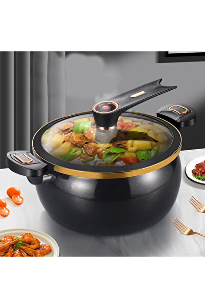 YESMAX Soup Pot, Non-Stick Cooker, Suitable for Induction Cooktops and Gas St...