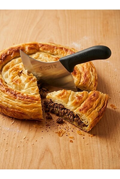 AKYUZHOME Börek Pide Pizza Kesici Bıçağı Paslanmaz Çelik Profesyonel Sürmene ...