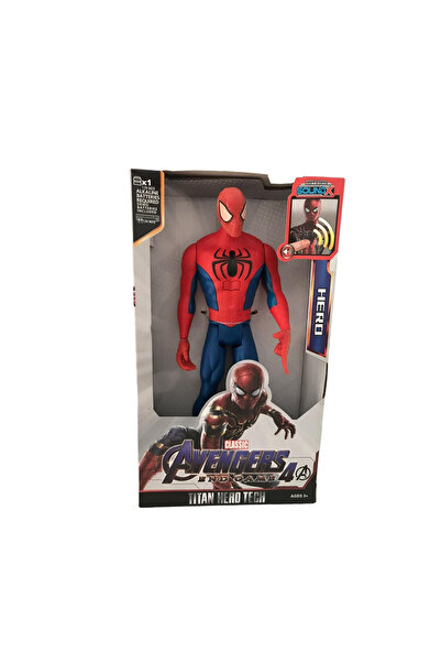 OEM Spider-Man figure, Titan Hero, 30 cm with sounds, blue-red, 3+