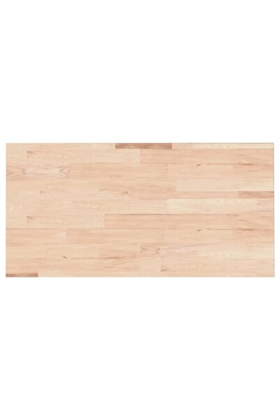 Concept Blat de baie, 80x40x1,5 cm, lemn masiv netratat