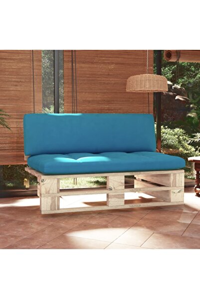 Concept Καναπές κήπου από παλέτες, επεξεργασμένο ξύλο πεύκου
