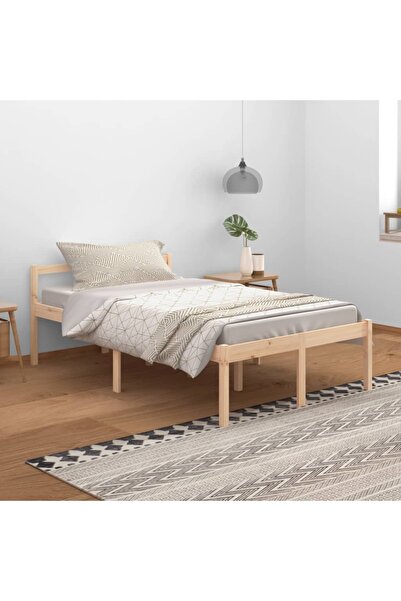 Concept Cadru de pat, 120x200 cm, lemn masiv de pin