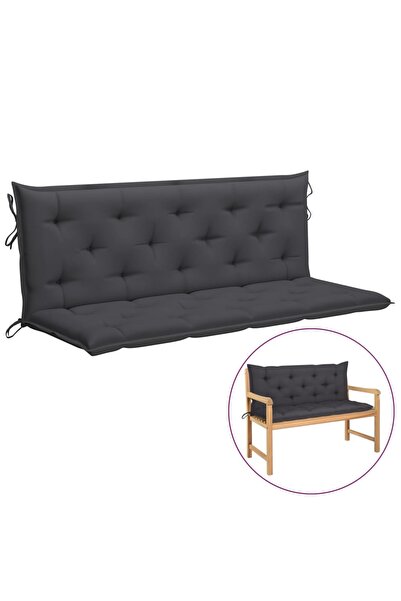 Concept Pernă pentru balansoar, antracit, 150 cm, material textil