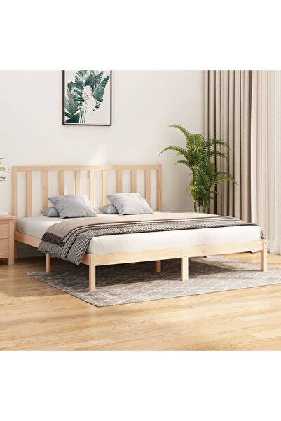 Concept Bed frame, 200x200 cm, solid pine wood
