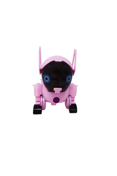 OEM Robot Dog with Remote Control Clock, Pink