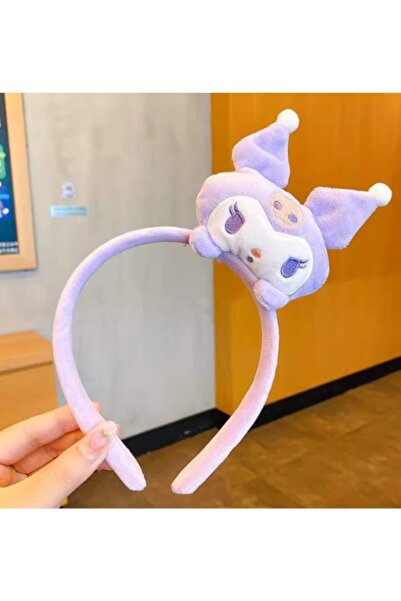 SANRIO Plush Headband for Girls – Cute Kawaii Cartoon Hair Accessory