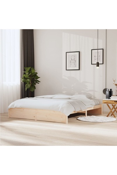 Concept Cadru de pat Super King 6FT, 180x200 cm, lemn masiv