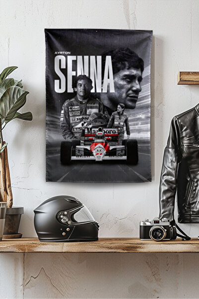 Vagonik غطاء جداري أسود بتصميم F1 سينا سجاد سي سي تيبستري فورمولا 1