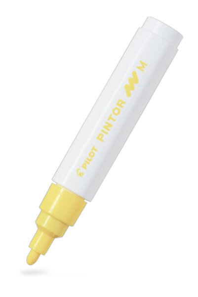 Pilot Pi̇ntor (m) Round Tip Yellow