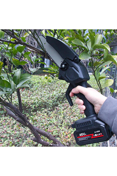 Sumkyle منشار كهربائي لاسلكي محمول باليد، منشار صغير 15 سم، منشار كهربائي محم...