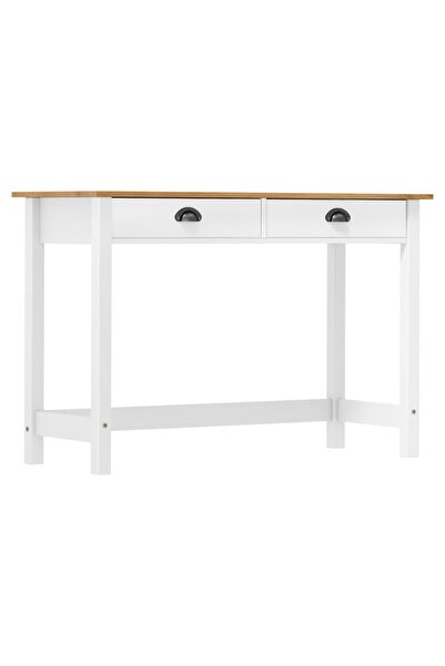 Concept Τραπέζι κονσόλας Hill Range με 2 συρτάρια, 110x45x74 εκ., ξύλο πεύκου