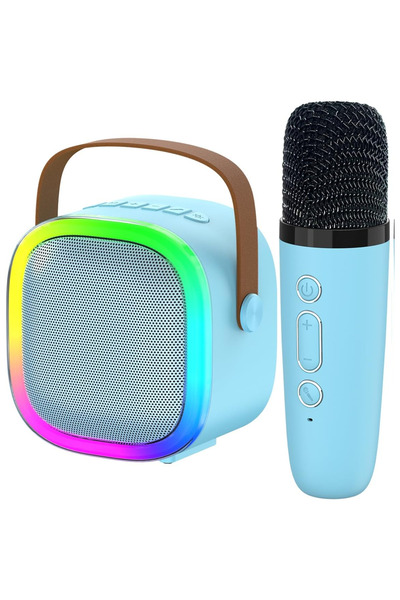 OEM Boxa cu Microfon karaoke Smart copii, difuzor Wireless, Albastru