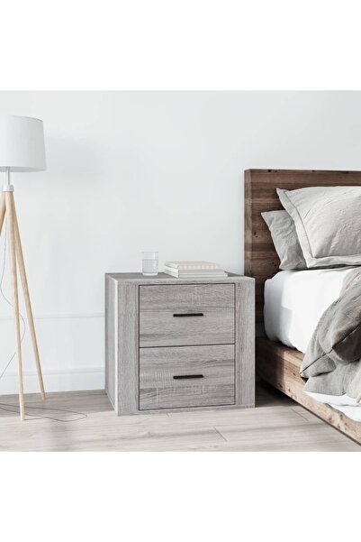 Concept Noptieră, gri sonoma, 50x39x47 cm