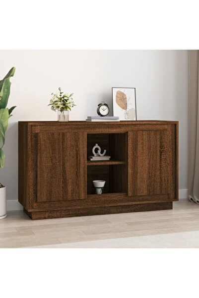 Concept Servantă, stejar maro, 102x35x60 cm, lemn prelucrat