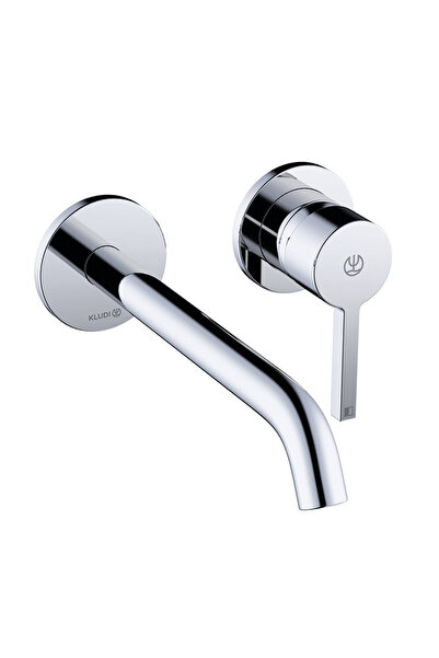 Kludi Wall-mounted basin mixer, Kludi, Nova Fonte, 22 cm tap, chrome