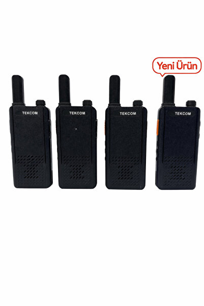 Tekcom EL12 TELSİZ 4'LÜ FUL PAKET KULAKLIK HEDİYELİ