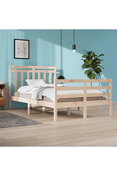 Concept Cadru de pat, 120x200 cm, lemn masiv