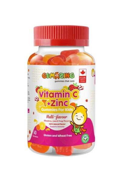 Gumazing Vitamin C And Zinc Gummies For Kids To Support Baby's Immune System ...