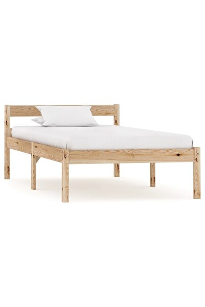 Concept Σκελετός κρεβατιού, 100 x 200 εκ., μασίφ ξύλο πεύκου
