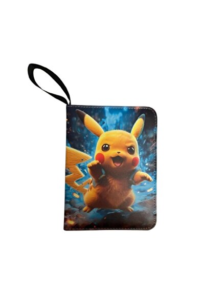 OEM Album pentru carti Pokemon, 4 compartimente, 400 de sloturi impermeabil, ...