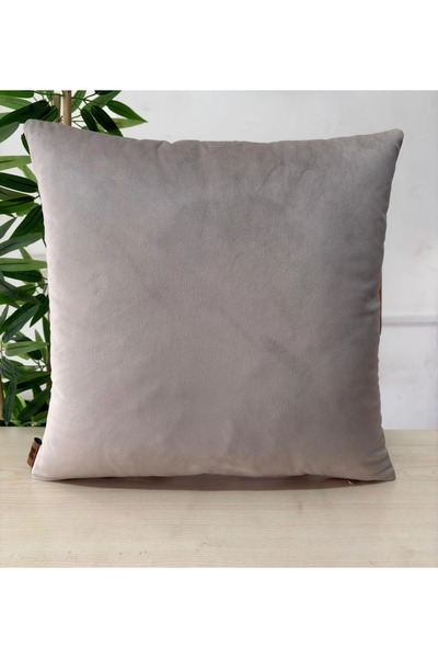 Elanora Home غطاء وسادة فاخر ناعم من قماش المخمل بلون بني، ذو ملمس ناعم، أنيق...