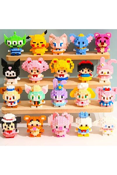 bs bellss accessory Karışık Karakter Figürleri 3D Yapboz Puzzle Oyuncak (Rast...