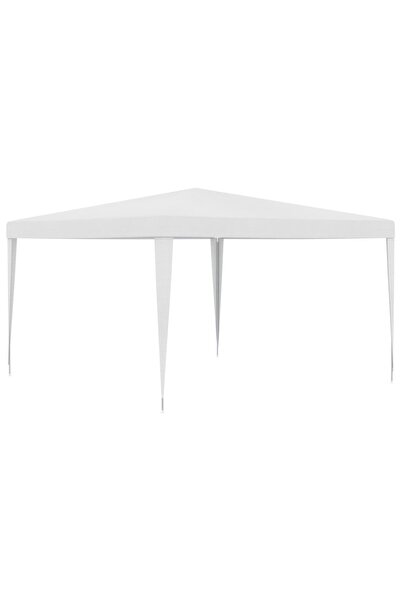 Concept Cort de petrecere, alb, 4 x 4 m