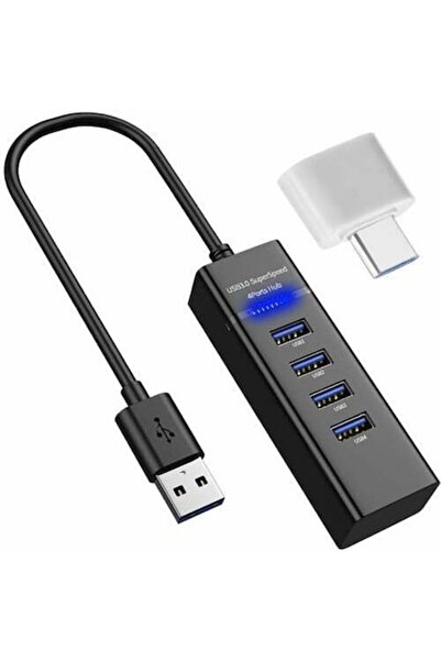 OEM USB 3.0 Hub, 4 Ports, USB C Adapter