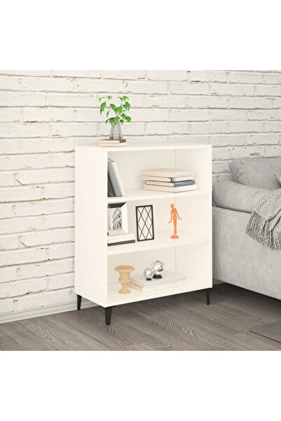 Concept Μπουφές, λευκό, 69,5x32,5x90 cm, επεξεργασμένο ξύλο