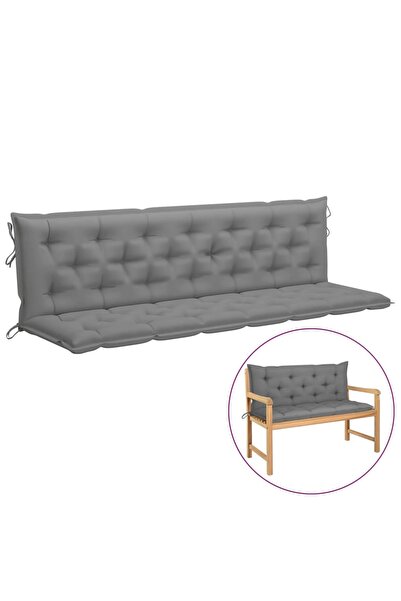 Concept Pernă pentru balansoar, gri, 200 cm, material textil
