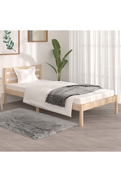 Concept Μονό κρεβάτι 3FT, 90x190 cm, μασίφ ξύλο πεύκου