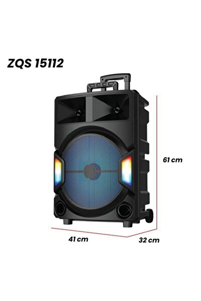 singe SING-E ZQS15112 High-Power, 15-Inch Portable Trolley Speaker