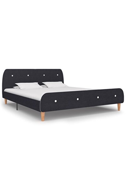 Concept Σκελετός κρεβατιού, σκούρο γκρι, 160 x 200 cm, ύφασμα