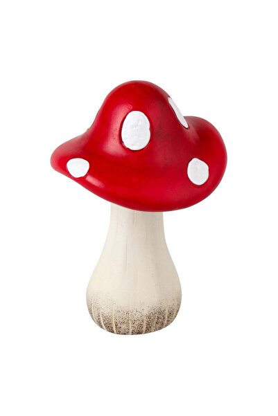 OEM Decorative Ceramic Garden Mushroom 14x14x21cm