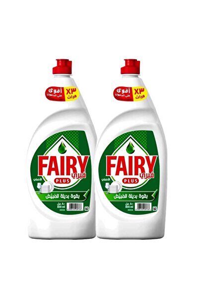 Fairy PLUS GREEN 2X600ML