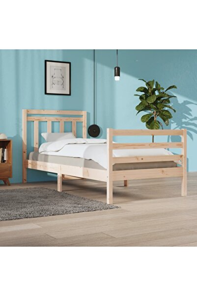 Concept Cadru de pat, 90x200 cm, lemn masiv