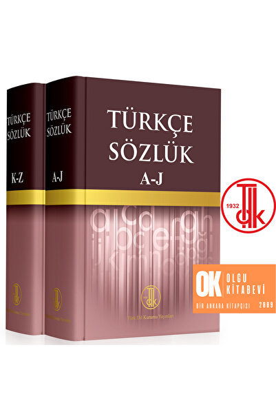Doğan Kitap Türkçe Sözlük ( 2 cilt takım ) CİLTLİ 3735 sayfa12. baskı - Türk ...