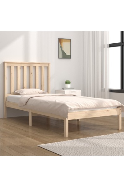 Concept Σκελετός κρεβατιού, 100x200 εκ., μασίφ ξύλο πεύκου