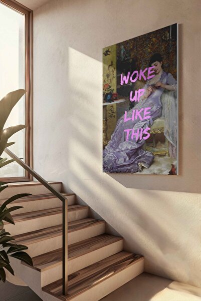 INNOVI Woke up like this Canvas
