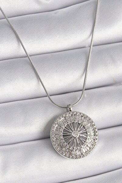 Inure Jewelry 316L الصلب الفضة اللون الزركون حجر 12 زودياك علامة المنجد نموذج...