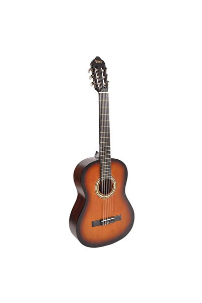 VALENCIA VC204CSB KLASİK GİTAR, SCALE 4/4, SUNBURST MAT, KAPAK SITKA