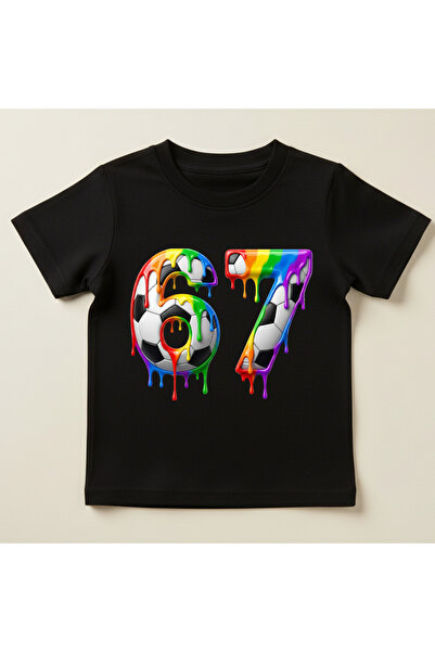 matelio Tricou copii 67 fotbal multicolor 100% bumbac