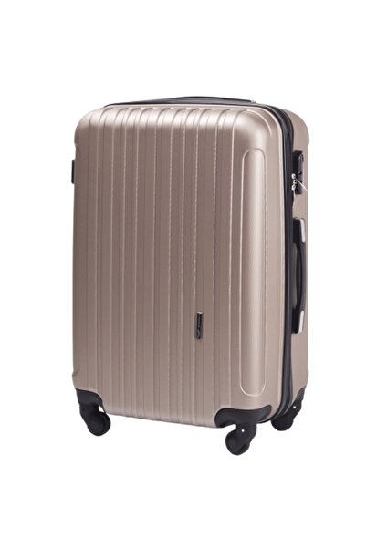wings Flamingo 24” Expandable Travel Suitcase, Champagne Color