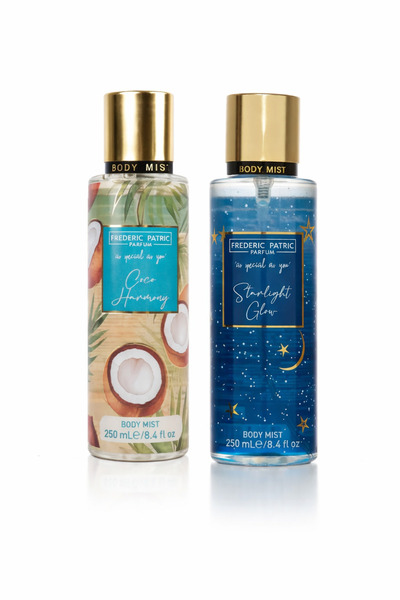 Frederic Patric Body Mist Set 2x250ml Coco Harmony & Starlight Glow – Women S...