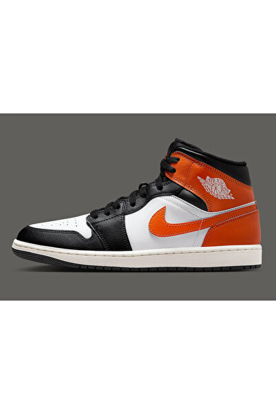 JORDAN Air 1 Mid “Black Toe Orange” DQ8426-801