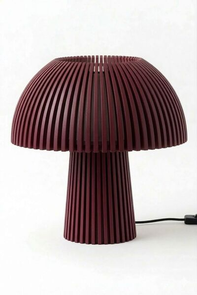 Ateliera Studio Ateliera Dome Premium Masa Lambası – Modern 3D Baskı Dekorati...